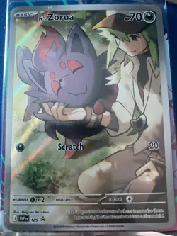 N's Zorua 189 Sv: Scarlet & Violet Promo Cards Holo - Image 1