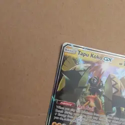 Pokemon Tapu Koko GX SM Promo Full Art Holo Promo Card SM33 Basic English - Image 4