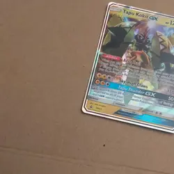 Pokemon Tapu Koko GX SM Promo Full Art Holo Promo Card SM33 Basic English - Image 5