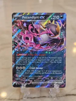 Fezandipity ex 038/064 Double Rare Pokemon TCG Card Shrouded Fable 💎 - Image 1