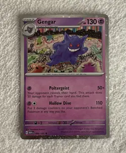 Gengar (Cosmos Holo) 094/165 Miscellaneous Cards & Products Holo NM - Image 1