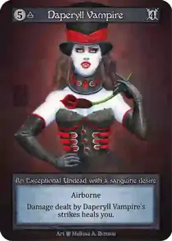 Sorcery: Contested Realm Beta Daperyll Vampire Exceptional Regular NM - Image 1