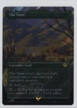 Extended Art The Shire Surge Foil Magic Tales of Middle Earth Lord of the Rings - Image 1