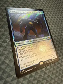 MTG Krang, the All-Powerful #0013 Surge Foil Rare Commander: TMNT (TMC) - Image 3