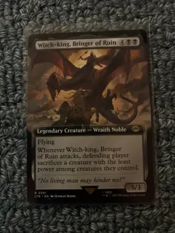 Witch-king, Bringer of Ruin (Extended Art) Universes Beyond: the Lord of the... - Image 1