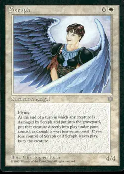 MTG ICE Seraph Normal NM - Image 1