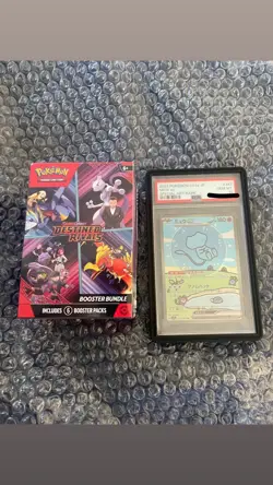 PSA 10 mew ex 347/190 Special Art Rare SAR SV4a Full Art Pokemon Cards Japanese - Image 1