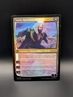 MTG - Sorin of House Markov/Sorin, Ravenous Neonate - FOIL Leg Creature-MH3 #245 - Image 2