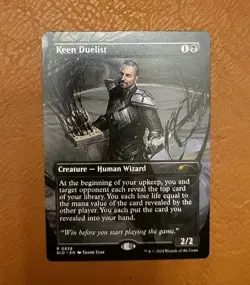 NM Keen Duelist SLD #828 Secret Lair Sheldon's Spellbook - Image 1