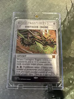 MTG Contagion Engine - Outlaws of Thunder Junction: Breaking News (OTP) #61 MTG - Image 4