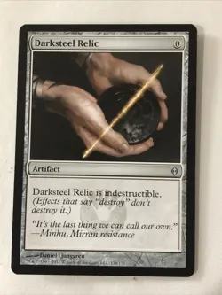 Darksteel Relic X1 New Phyrexia NM Condition See Pics Front/back - Image 1