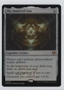 The Immortal Sun Foil Magic: Commander Masters CMM #0393 - Image 1