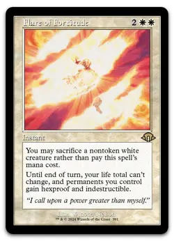 Flare of Fortitude (Retro Frame) #391 (NM) Modern Horizons 3 MH3 Magic MTG - Image 1