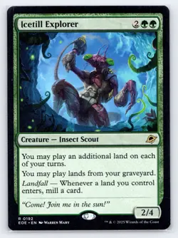 Icetill Explorer Edge of Eternities #192 Non-Foil NM MTG Magic the Gathering - Image 1