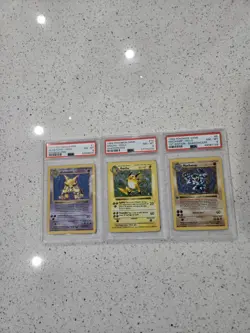 1999 Pokemon Shadowless Psa 8 Lot - Image 1