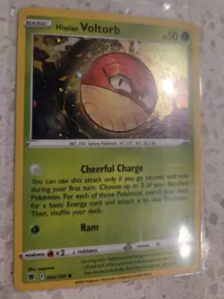 Pokemon TCG Hisuian Voltorb 002/189 Astral Radiance Cosmos Holo Promo NM/M - Image 1