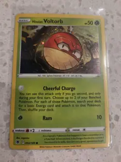 Pokemon TCG Hisuian Voltorb 002/189 Astral Radiance Cosmos Holo Promo NM/M - Image 2