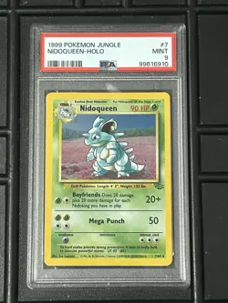 1999 POKEMON JUNGLE 7/64 NIDOQUEEN HOLO PSA 9 MINT Great Card!! 🔥🔥 - Image 1