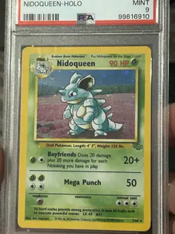 1999 POKEMON JUNGLE 7/64 NIDOQUEEN HOLO PSA 9 MINT Great Card!! 🔥🔥 - Image 2