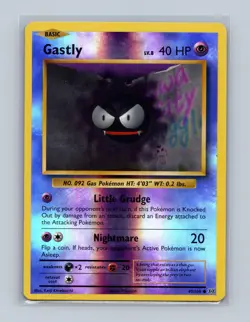 Gastly 47/108 Common Evolutions Pokemon Reverse Holo Lightly Played - Image 1