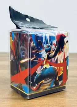 Mega Brave Mega Lucario Deck Box Pokemon Center Japan Original SEALED - Image 1