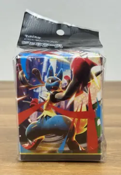 Mega Brave Mega Lucario Deck Box Pokemon Center Japan Original SEALED - Image 2
