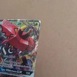 Pokemon Tapu Bulu GX SM32 SM Black Star Promo Full Art Holo Basic English - Image 3