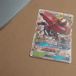 Pokemon Tapu Bulu GX SM32 SM Black Star Promo Full Art Holo Basic English - Image 5