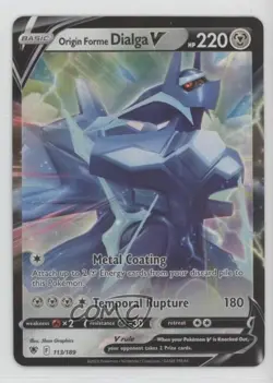 Origin Forme Dialga V Pokemon Sword & Shield Astral Radiance #113 - Image 1