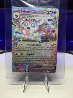 Pokemon TCG Sylveon ex 041/131 Stamped Promo Sealed NM - Image 1