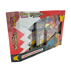 Pokemon TCG Celebrations Lance's Charizard V Collection Box - Image 1