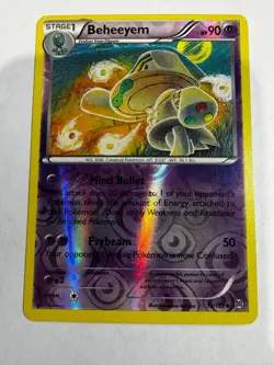 Beheeyem Pokemon XY - BREAKthrough Reverse Holo - Image 1