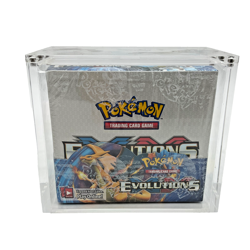 Pokemon TCG XY Evolutions Booster Box SEALED w/Acrylic Case - Image 1