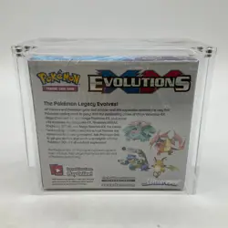 Pokemon TCG XY Evolutions Booster Box SEALED w/Acrylic Case - Image 2