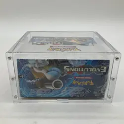 Pokemon TCG XY Evolutions Booster Box SEALED w/Acrylic Case - Image 3