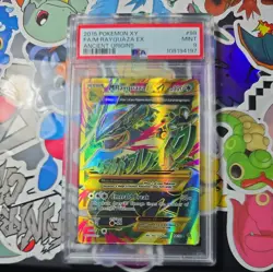 2015 POKEMON XY ANCIENT ORIGINS #98 FULL ART/M RAYQUAZA EX PSA 9 - Image 2