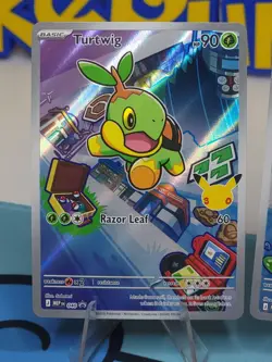 First Partner Turtwig Chimchar Piplup 30th Promo Set 040 041 042 Pokemon TCG - Image 2
