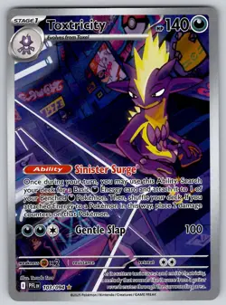 Toxtricity 103/094 Phantasmal Flames NM Pokemon Illustration Rare - Image 1