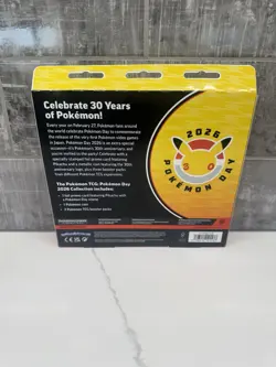 Pokemon TCG: Pokemon Day 2026 Collection Box 30th Anniversary NEW Factory Sealed - Image 3