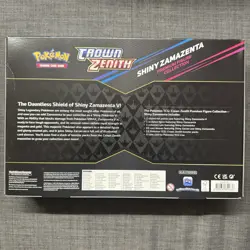 Pokemon Crown Zenith Premium Figure Collection Shiny Zamazenta 820650851636 - Image 2