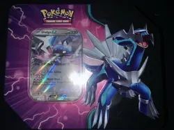 Pokemon - Azure Legends Tin Dialga ex - Factory Sealed - 5 Booster Packs & Promo - Image 1