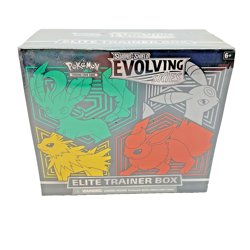 Pokemon TCG Sword & Shield Evolving Skies Elite Trainer Box SEALED - Image 1