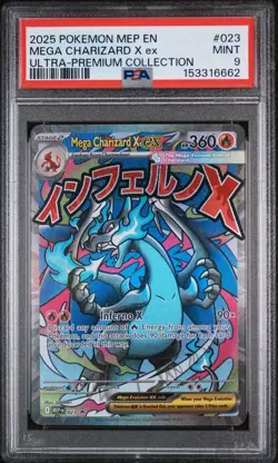 Pokemon TCG Mega Charizard X EX 023 Ultra Premium Collection Black Star Promo - Image 1