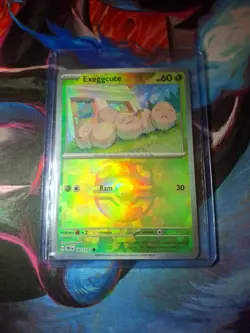 Pokemon TCG Exeggcute (Master Ball Pattern) 001/131 Prismatic Evolutions NM/M - Image 1