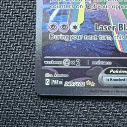 Pokemon Iron Valiant ex Special Illustration Rare 249/182 SV04 Paradox Rift Holo - Image 5