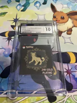 Persian Pokemon Candy Stickers (2023) Korean Striking 24k Gold Plating CGC 10 - Image 1