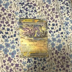 Pokemon TCG Miraidon ex 073/217 ASC Double Rare Holo 220 HP English - Image 1
