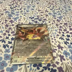 Pokemon TCG Team Rocket's Kangaskhan EX 162/217 ASC EN Holo DoubleRare - Image 1
