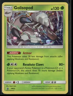 Pokemon TCG Golisopod SM52 Black Star Promo Near Mint - Image 1