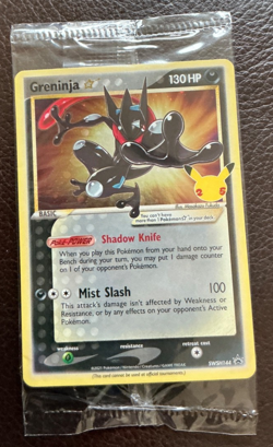 Greninja Gold Star SWSH144 Black Star Promo NEW/SEALED 2021 Pokemon Celebrations - Image 4